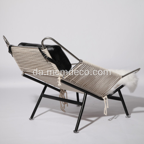 Klassisk Flag Halyard Lejlighedsvis Lounge Chair